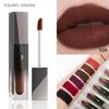 6-color Matte Velvet Mist Sexy Lip Mud Non-stick Cup Waterproof Multi-purpose Eyeshadow Blush Contouring 4-in-1 Makeup