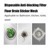Disposable Anti-Clog Hair Catcher Mesh Sticker 10-50PCS, Multi-Use Drain Cover for Shower Kitchen Bathroom Sink