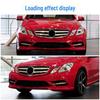 Mercedes-Benz E-Class Front Bumper Fog Light Frame & Daytime Running Light Cover Trim