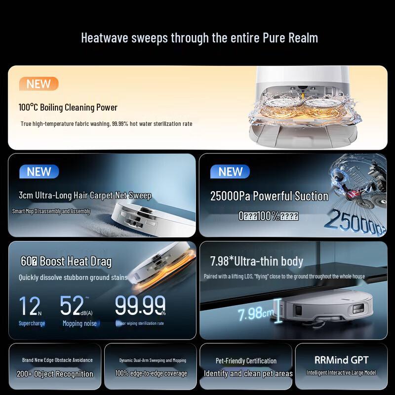 Roborock P20 Ultra Plus Robotic Vacuum and Mop