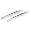 5pcs Stainless Steel Tweezers Straight & Curved Tweezers Hand Repair Tools