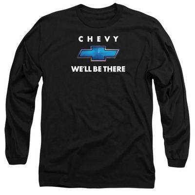 Chevrolet Unisex Koszulka z długim rękawem dla dorosłych Well Be There