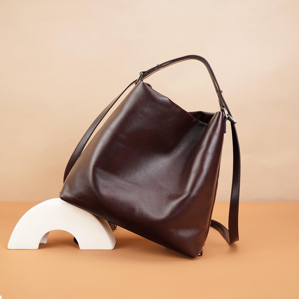 New Niche Design Large-capacity Tote Women's Bag Fashionable Versatile Commuter Underarm Bag Shoulder Messenger Bag