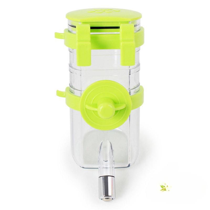 

2026 New Hanging Pet Water Bottle Automatic Cat Dog Feeder Cup Clip on Cage Water Dispenser for Small Animals KTY