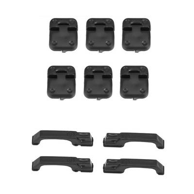 1 Jeu Charnières de Porte de Voiture en Plastique Poignée de Porte pour 1:10 Traxxas TRX4 RC Crawler