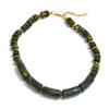 Eetit Fashion Handmade Jewelry Resin Beads Chain Statement Necklace for Women Stainless Steel Waterproof Jewelry 2025 Trendy