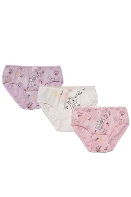 Slip Panties, 3 Pieces Lama (77226)
