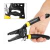 RT7021 Multifunctional Cable Cutting Stripping Pliers Wire Cutter Stripper 0.82.6mm AWG 1020