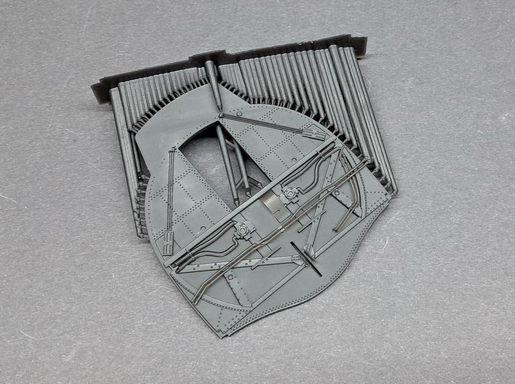 Kopecky Scale Models Flying Fortress Bomb Bay HK Plastic Model Parts KOM48029 1/48 B-17 (for Model/Eduard) (Airplane)