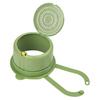 Multi Use Sink Hanging Strainer Basket with Detachable Bottom Cover and Filter