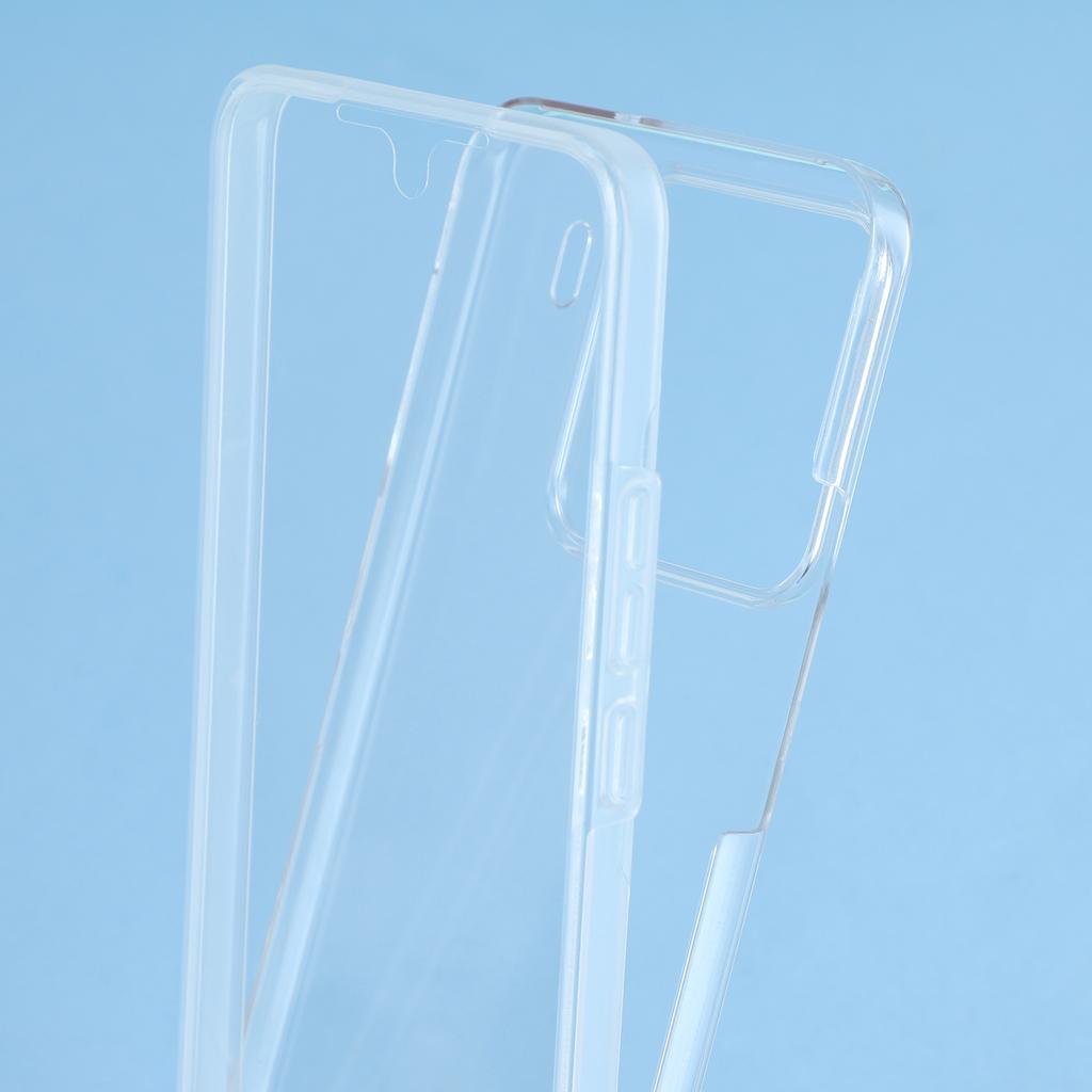 For Xiaomi 15 Pro Case TPU Frame Clear Acrylic Back Phone Cover with PET Film