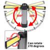 Folding Camping Light Telescopic and Collapsible Night Light COB Mobile Lighting 6000-3000 mAh  Magnetic Road Light Flash Light