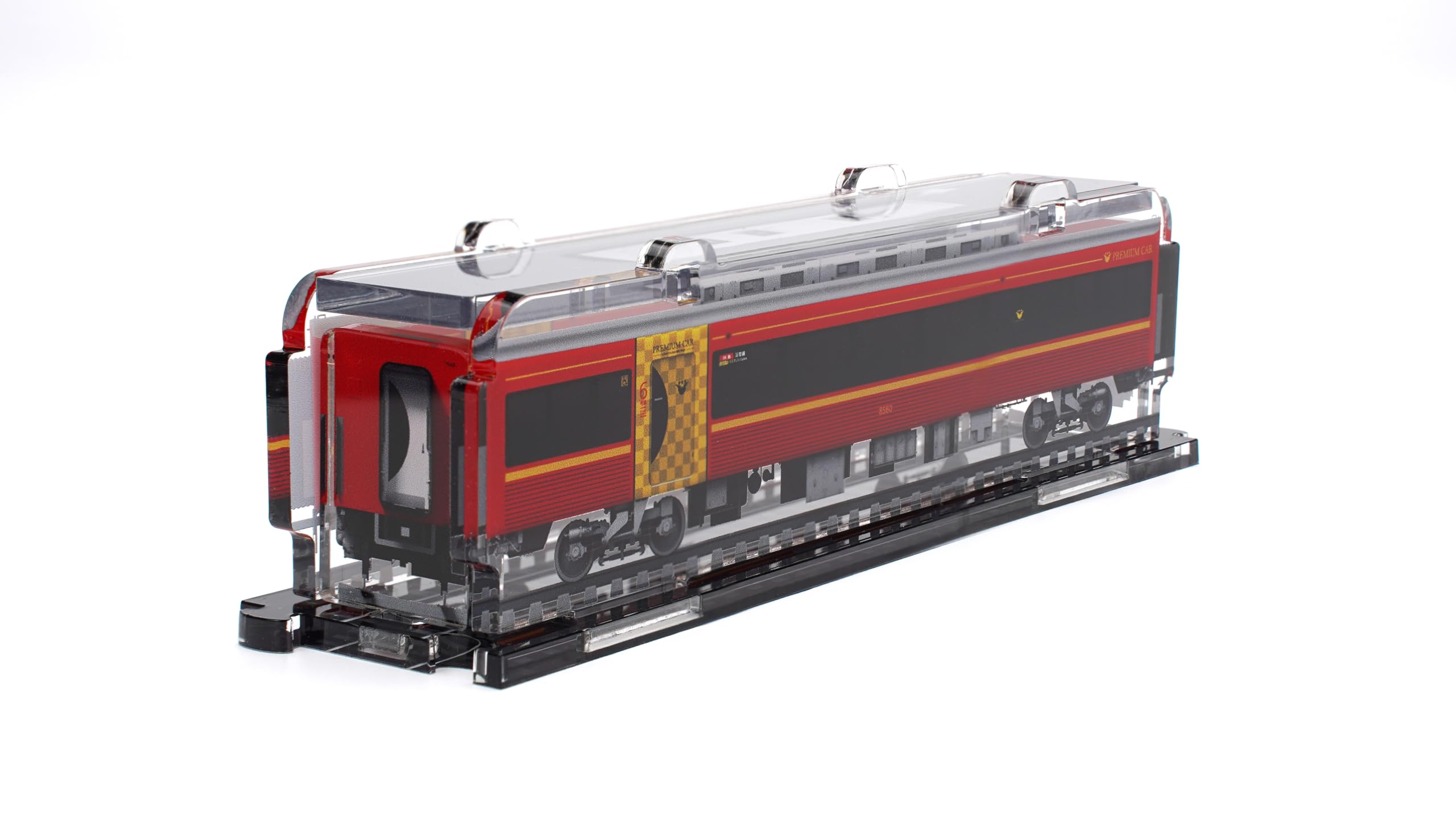 

3D Acrylic Keihan 8000 Series Acrylic Railway Model Train Assembly Kit Crystal Gift Hobby (8560)