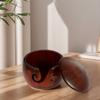 Wooden Yarn Bowl Yarn Storage Bowl Portable Knitting Yarn Bowl Yarn Ball Organizer Wool Storage Bowl for Mom Grandma