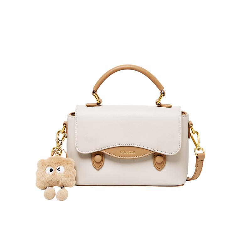 Autumn and Winter New Women's Bag 2025 Cambridge Bag Genuine Leather Crossbody Bag High-end Small Bag Cowhide Single Shoulder Handbag