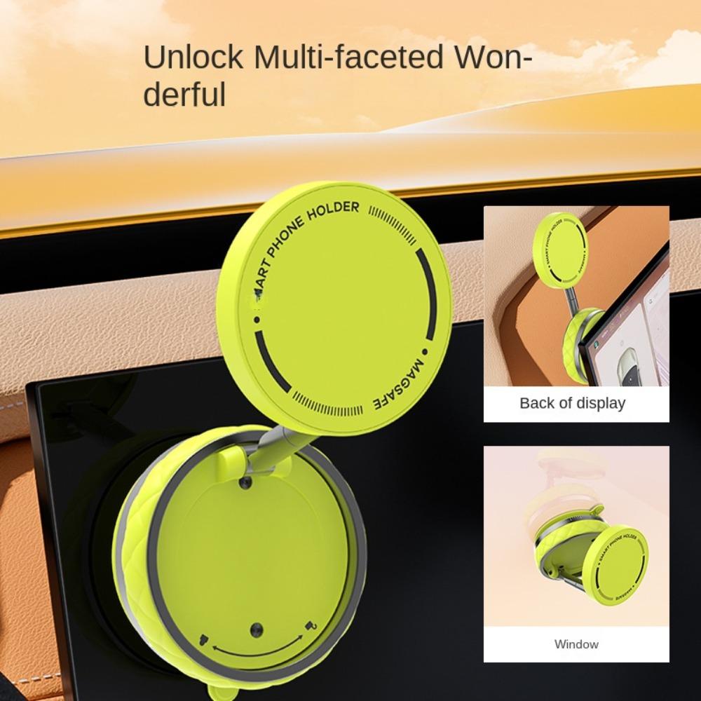 360°Rotation Vacuum Suction Cup Phone Holder Hands-Free Rotatable Phone Bracket  Multi Scene Use