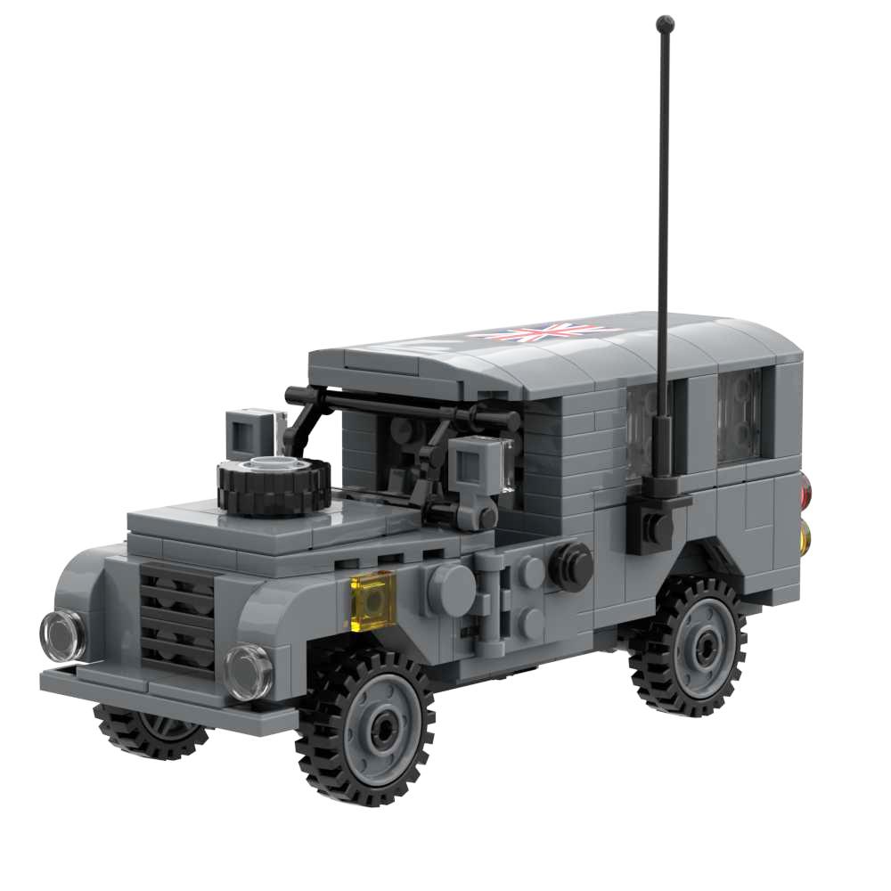 Britain Army UK Tank Armored Car MK3 FV101 FV107 Scimitar Matilda Staghound Cruiser Military Building Block Toy Bricks Set ww2
