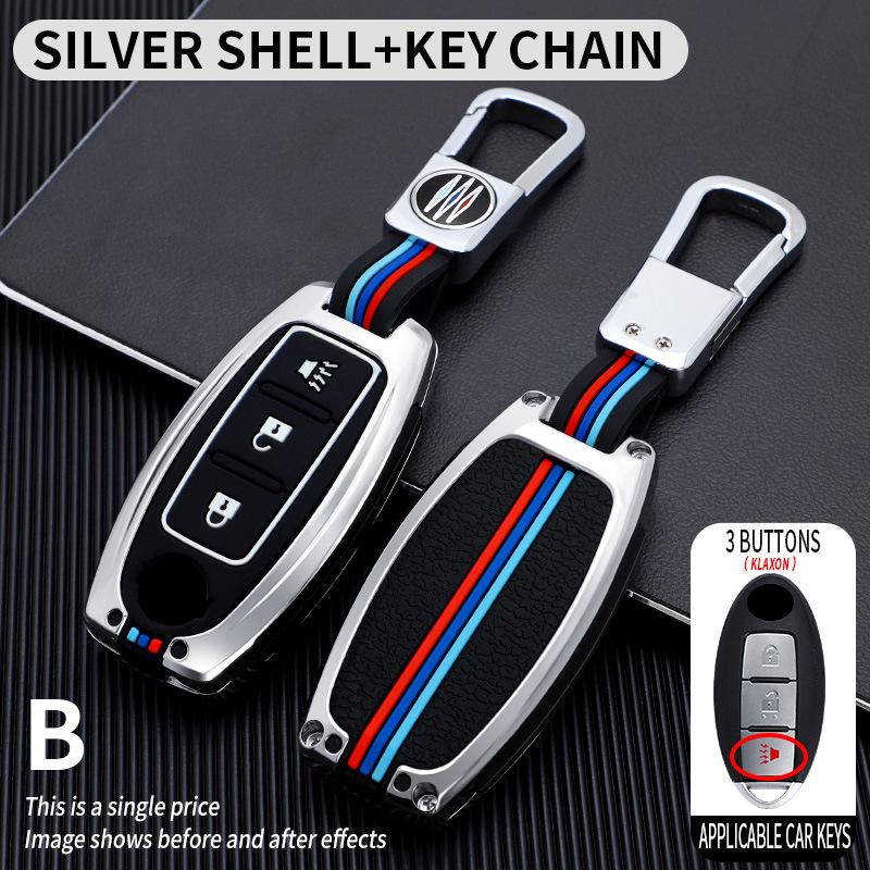 Applicable To The 14th Generation Xuanyi Key Set 2023 Teana Qashqai Qijun Jinke Tuda Car Case Buckle