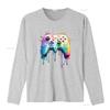 Gamer Video Game Colorful Lover T Shirt vintage Washed Breathable Top For Everyday Wear Soft Casual Stylish homme Unisex