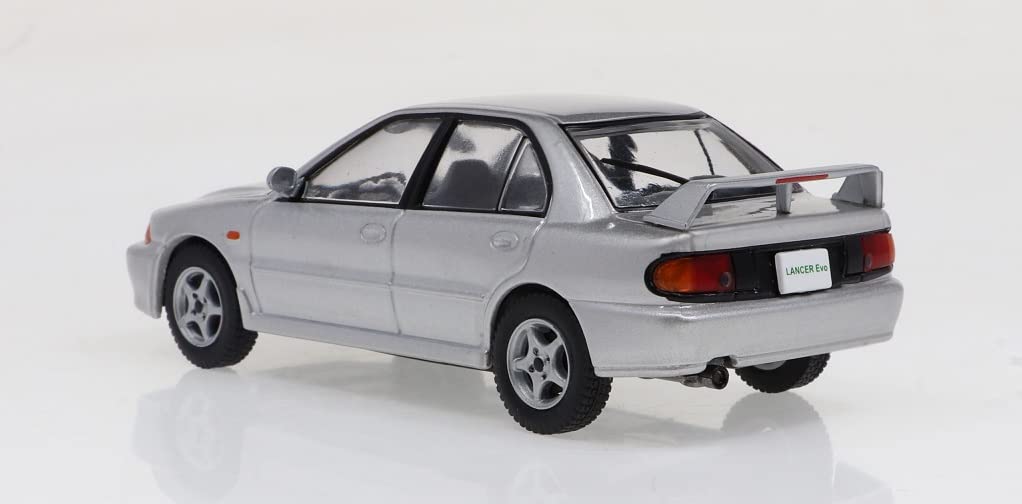 FIRST:43 1/43 Scale Mitsubishi Lancer Evo.1 1992 Silver Finished Model F43-162