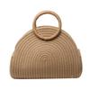 Woven bag women's new urban simple vacation casual handbag fashion trend women's bag