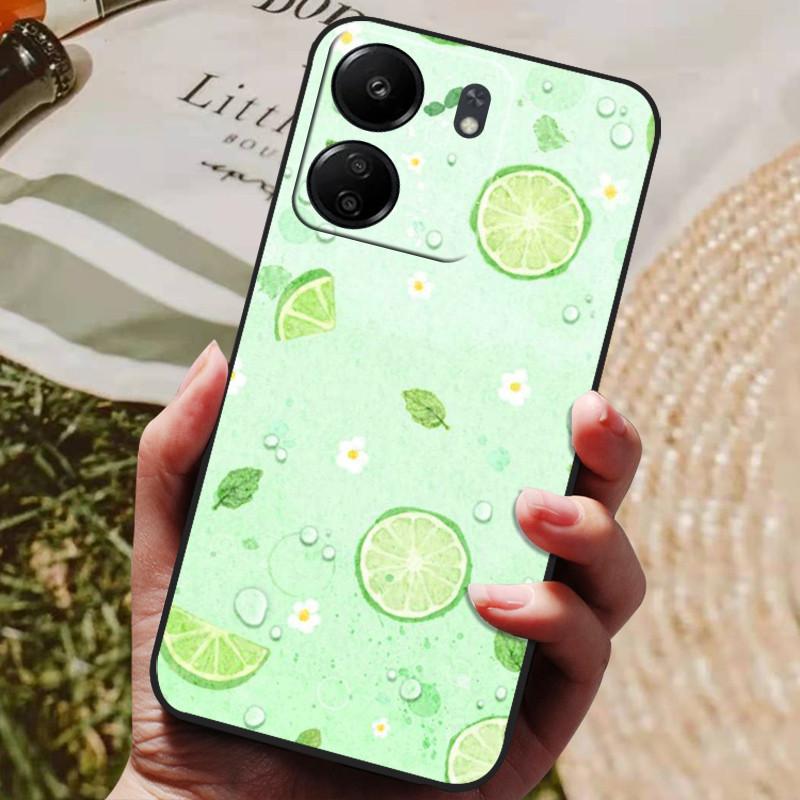 Für Xiaomi Poco C65 Hülle PocoC65 Luxus Bemaltes Telefon Silikon Rückseite Für Xiaomi Poco C65 Hüllen C 65 Schutzhülle Capas