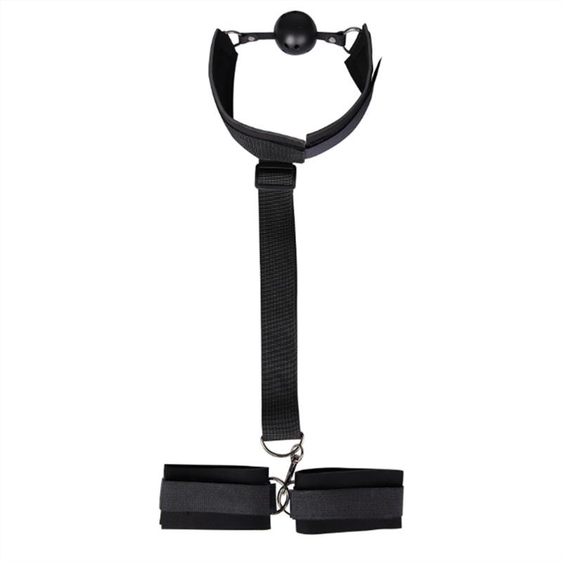 Handcuff Bondage Fetish Oral Sex Toy Adult Games Back Handcuffs SM Slave Play Sexy Couple Flirt Accessories Erotic Sex Shop