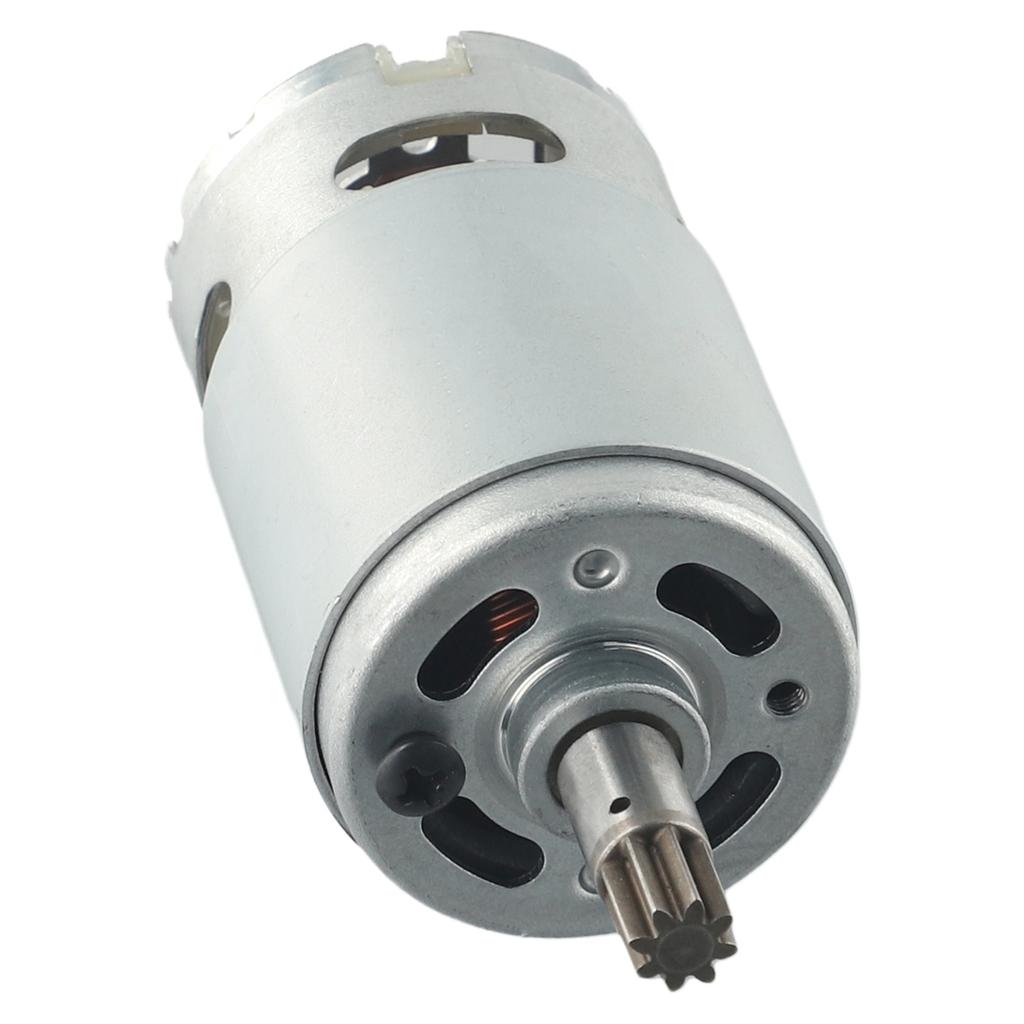 DC21V 8teeth Motor RS-550VD H3 For WORX 50027484 WU390 WX390 WX390.1 Electric Drill Metal Gear Motor 7.7mm Tooth Pitch Tool