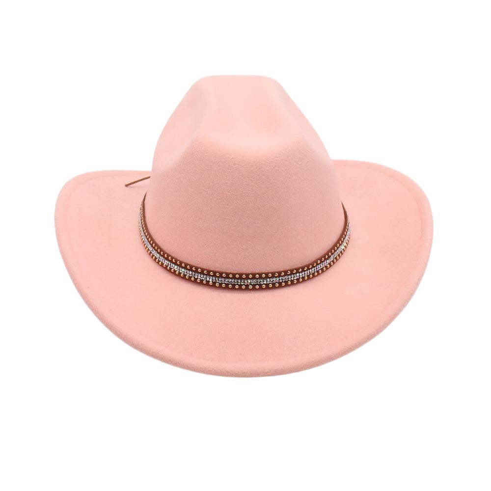 Jazz Tibetan Western Cowboy Hat Men'S And Women'S Performance Felt Hat Hat