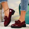 Neue Mode Sommerschuhe Damen Runde Kappe Retro Einfarbig Mary Jane Täglich Casual Shopping Damen High Heels Zapatos Mujer