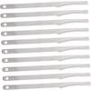 10 Stück Professionelles Pediküre-Messer-Set Hornhautentferner für Füße Nagelhautentferner