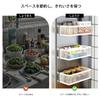 Refrigerator Magnet, Spice Rack, Kitchen Magnetic Storage, Washing Machine Magnetic Storage, Super Strong Magnetic Force, Large Capacity (White, 28cm