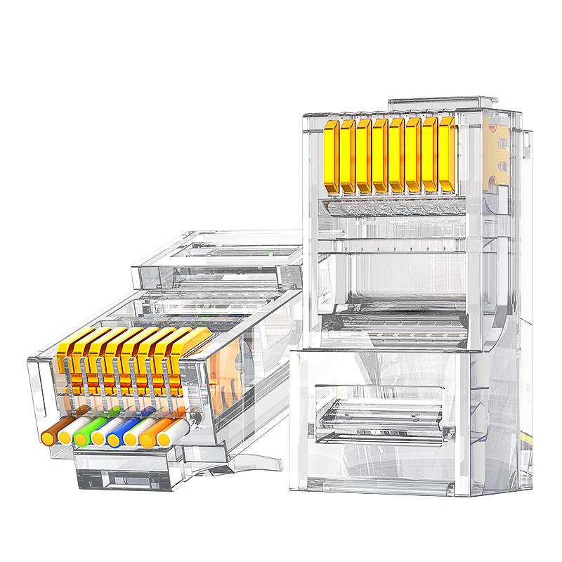 AMPCOM RJ45 Pass-Through Network Connectors