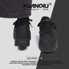 2025 Trendy Campus Style Women's Thick-Soled Black Sneakers - ZHQ-XA120