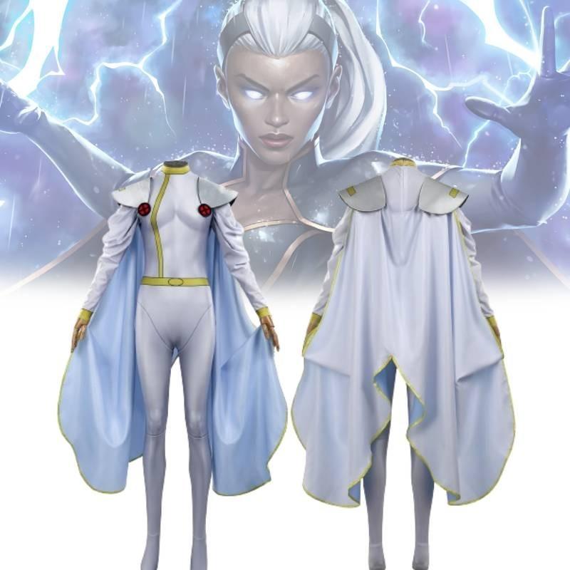 Xmen97 Storm Cosplay Costume Full Set Unisex Fantasy Streetwear Polyester Blend
