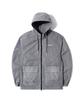 Qt8 Garments Oc Pigment Hoodie Windbreaker (Grey)