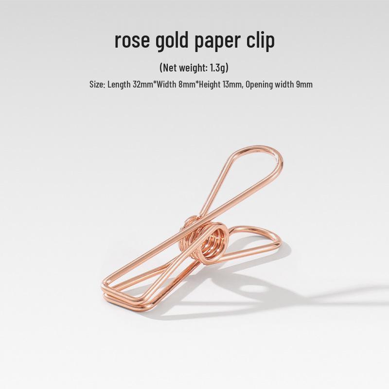 

Металлические зажимы «ласточкин хвост»: Универсальная уличная палатка, гирлянда, клипсы для запайки продуктов и канцелярские клипсы 32mm розового золота