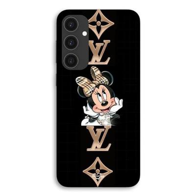 Cover Per Samsung Galaxy S23 FE Minnie LV sfondo nero Maniacase