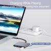 USB C to 4K HDMI Multiport Adapter, USB C Hub with 4K HDMI USB 3.0 100W PD Charging for Mac, Type-C Digital AV Multiport Adapter Converter for