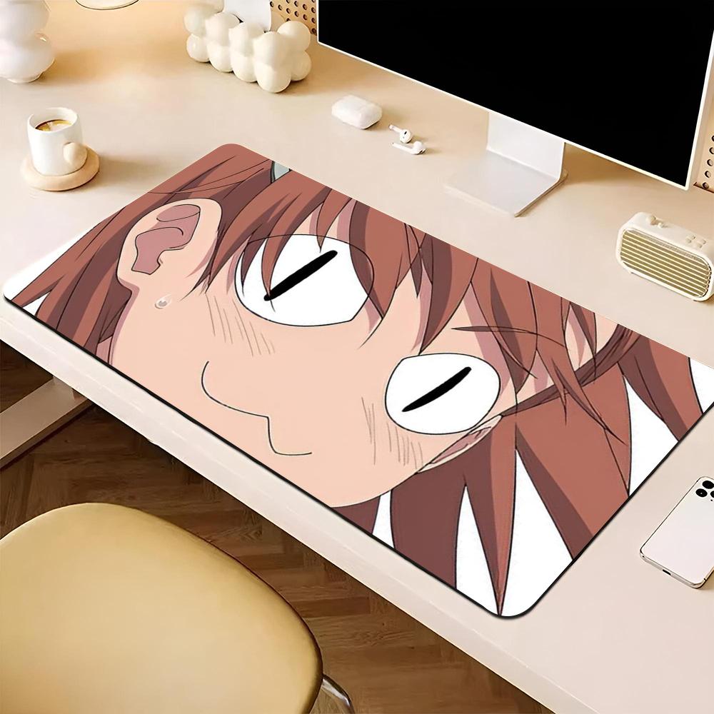 Misaka Mikoto Mouse Pad Large Gamer XXL Keyboard Mat On Mat 900X400MM Carpet Rubber Desk Mat Gaming Mouse pad