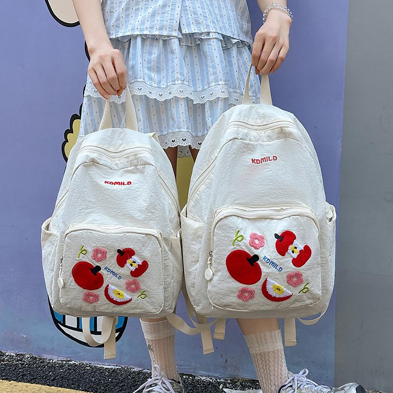 Apple Rucksack Schüler Leichter Rucksack