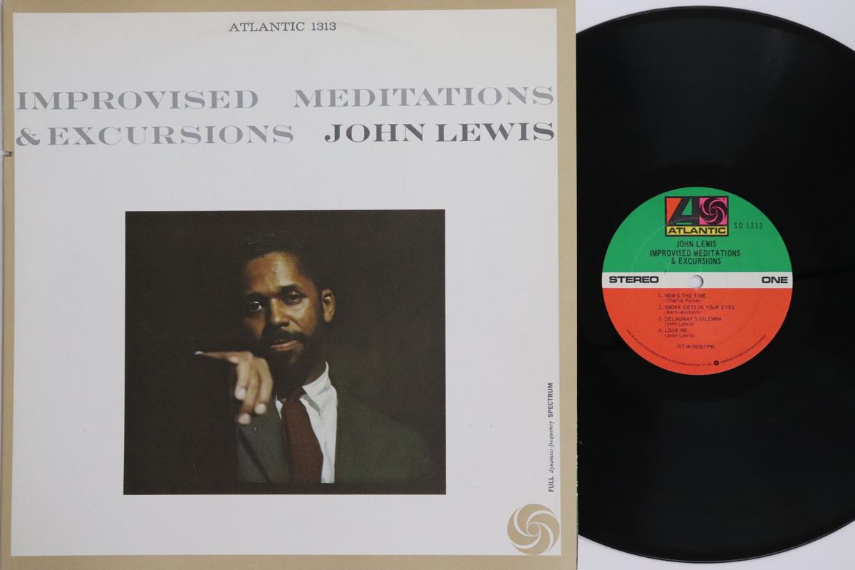 

LP Record JOHN LEWIS Improvised Meditations Excursions SD1313 ATLANTIC US Jazz Used