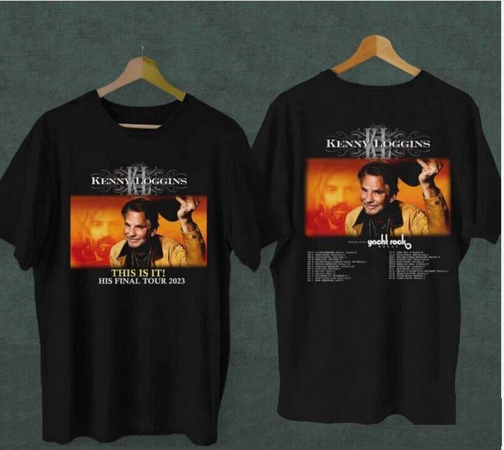 26 Kenny Loggins This Is It His Final Tour 2023 T-Shirt 1983 Kenny Shirt Unisex T-Shirt M