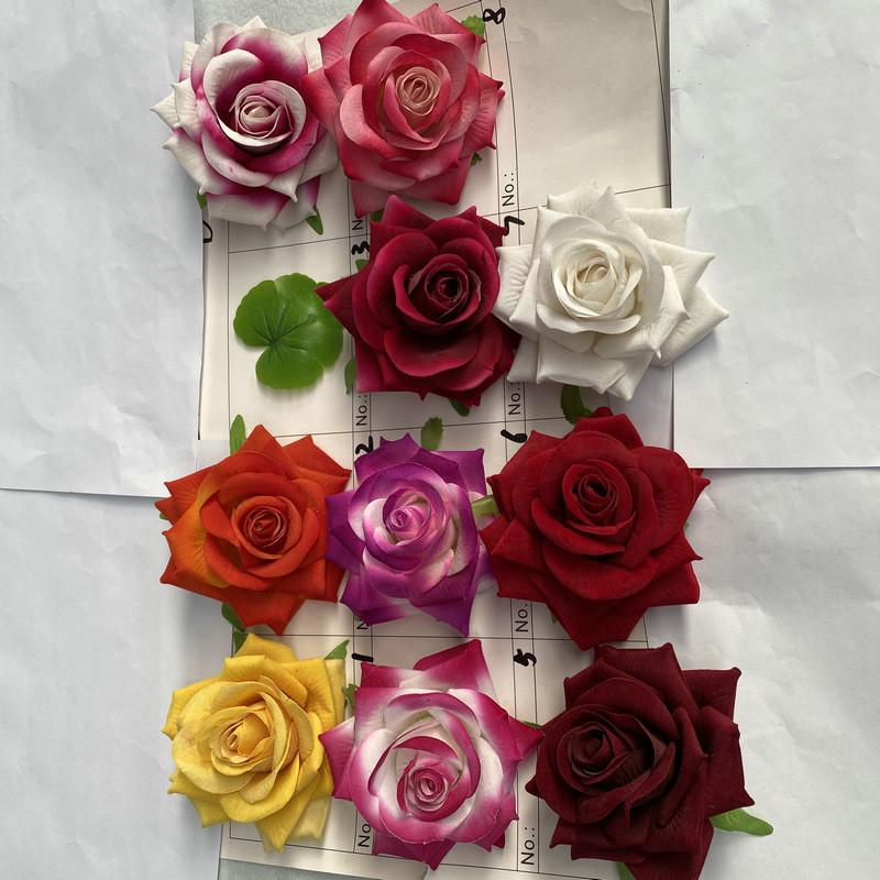 Simulation Rose Realistic Artificial Floral Wedding Decoration Photography Prop