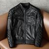 Harley Davidson Motorcycle Leather Jacket for Men Real Cowhide Biker Coat Winter Riding Outfit Clearance