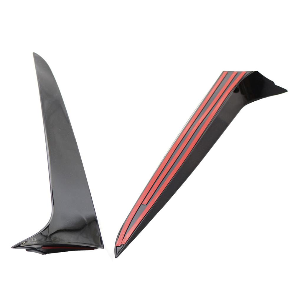 Lesklý černý spoiler zadního okna ozdoba bočního křídla pro BMW X3 F25 2011 2012 2013 2014 2015 2016