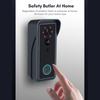 WiFi Video Doorbell Camera Wireless 1080P HD Camera 2-Way   Motion Detection Infrared Night   Real-time Monitor Waterproof Cover Support
