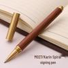 Retro Bamboo & Metal Pen: High-End Ballpoint, Fountain, Signature for Business or Graduation Gifts