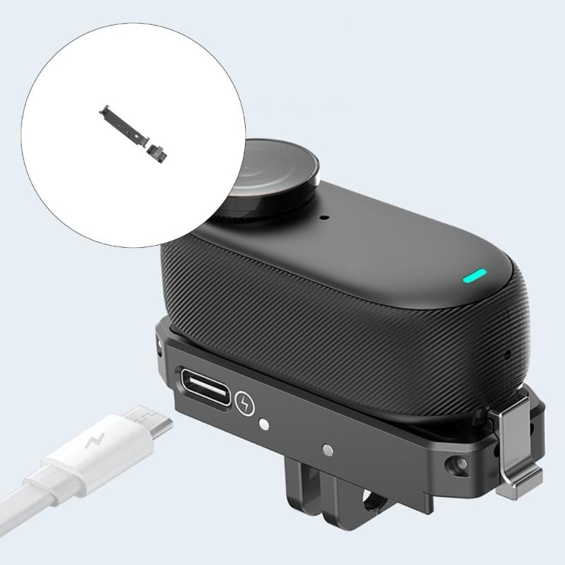 Foldable Claw Mount Aluminum Alloy Charging Base For Mini Camera Tripods And Stabilizers Quick Detach Magnetic Design