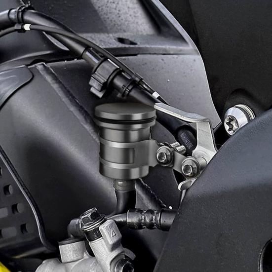 Aluminum Alloy Motorcycle Brake Cylinder Fluid Reservoir 54mm Universal Front Rear Clutch Tank Oil Bottle Cup for Motorbike Brake System Accessories
